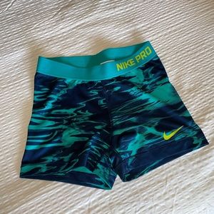 Nike Pro Dri-Fit Pattern Athletic Shorts